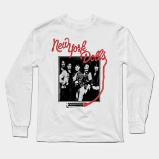 New York Dolls Rock Band Long Sleeve T-Shirt